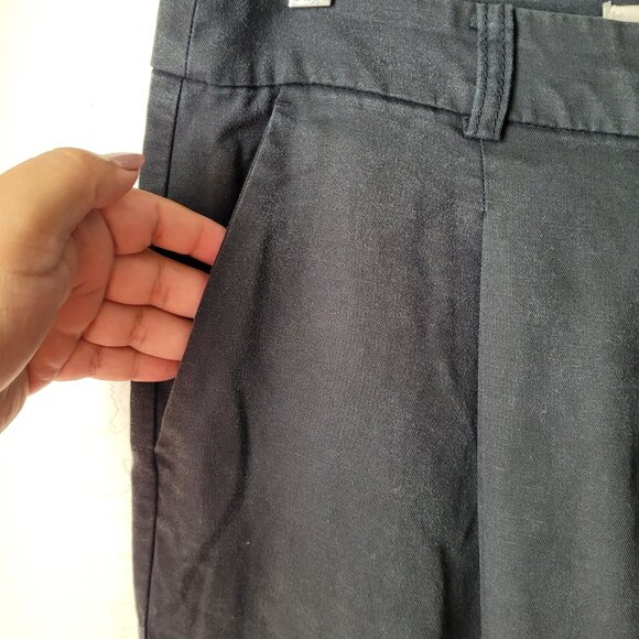 LOFT Drapery Wide Leg Cargo Pants - Picture 6 of 10